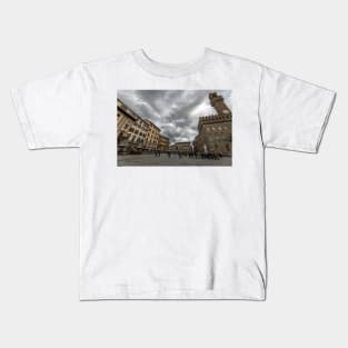 Piazza della Signoria Kids T-Shirt